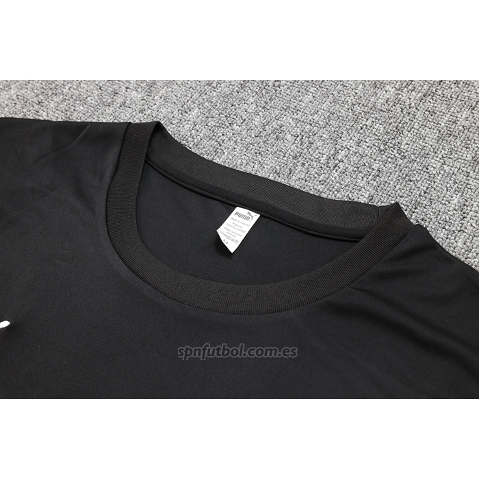 Chandal del AC Milan Manga Corta 2023-2024 Negro